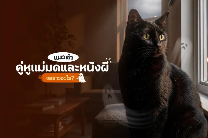 แมวดำ คู่หูแม่มดและหนังผี เพราะอะไร?